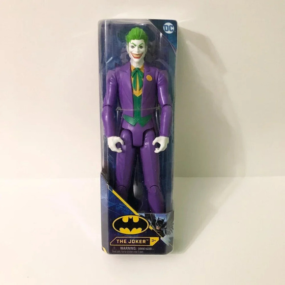 2020 DC Comics Batman 12 Inch Tall The  Joker Action Figure Spin Master - Picture 1 of 16